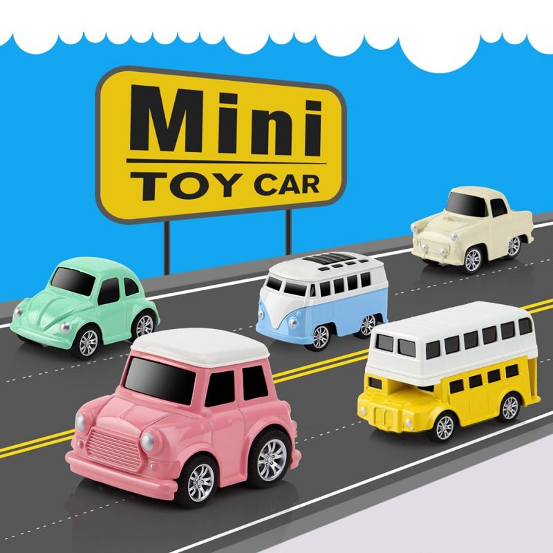 Bộ 8 chiếc ÔTô cổ đồ chơi mô hình bằng sắt siêu cute và CHẤT