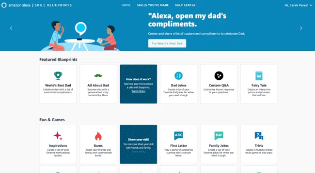 Alexa-Skill-Blueprints