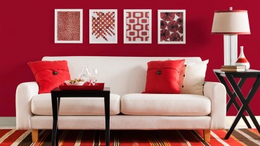 Trang trí phòng khách hiện đại - Những mảng màu decor biết nói